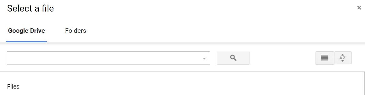 Attach A File Option